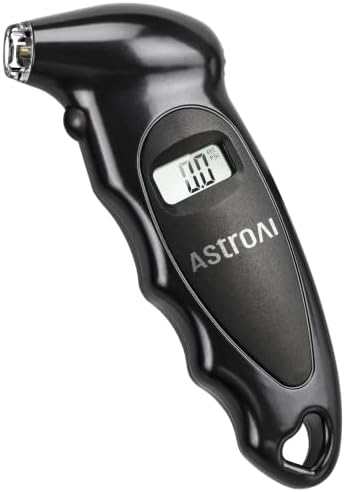 AstroAI Digital Tyre Pressure Gauge, 150 PSI, Backlit LCD